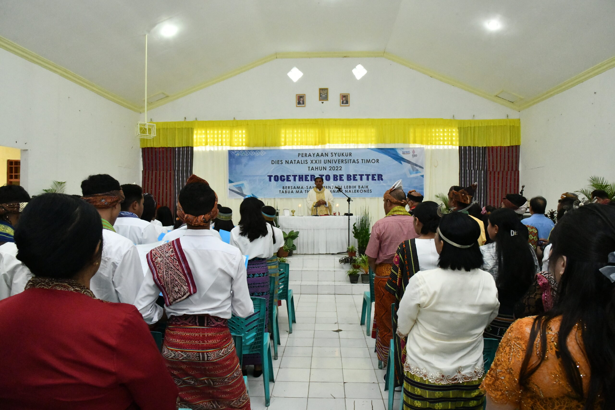Misa syukur Dies Natalis UNIMOR Ke-22