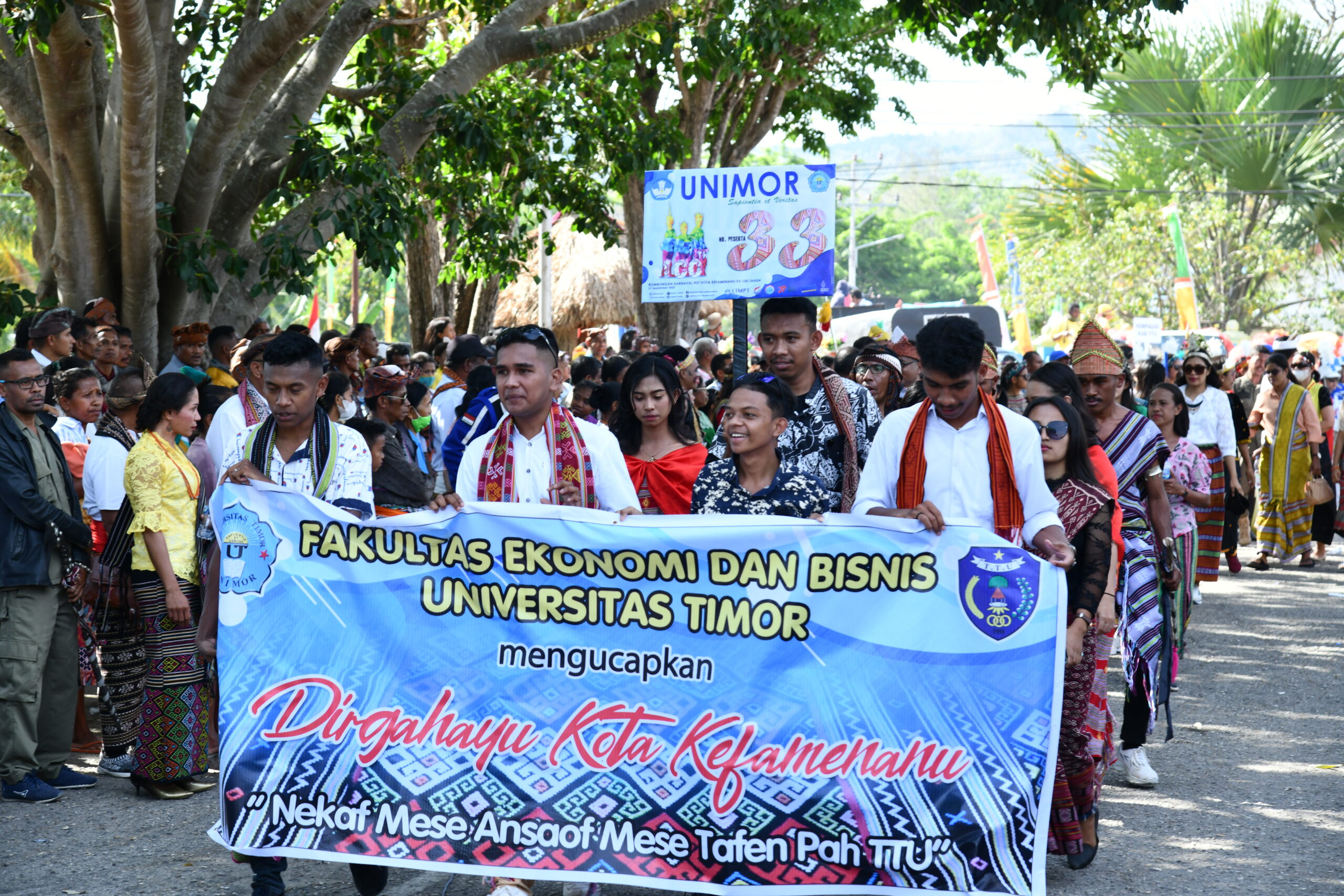 Keragaman Nusantara dalam Karnaval Budaya Kota Kefamenanu