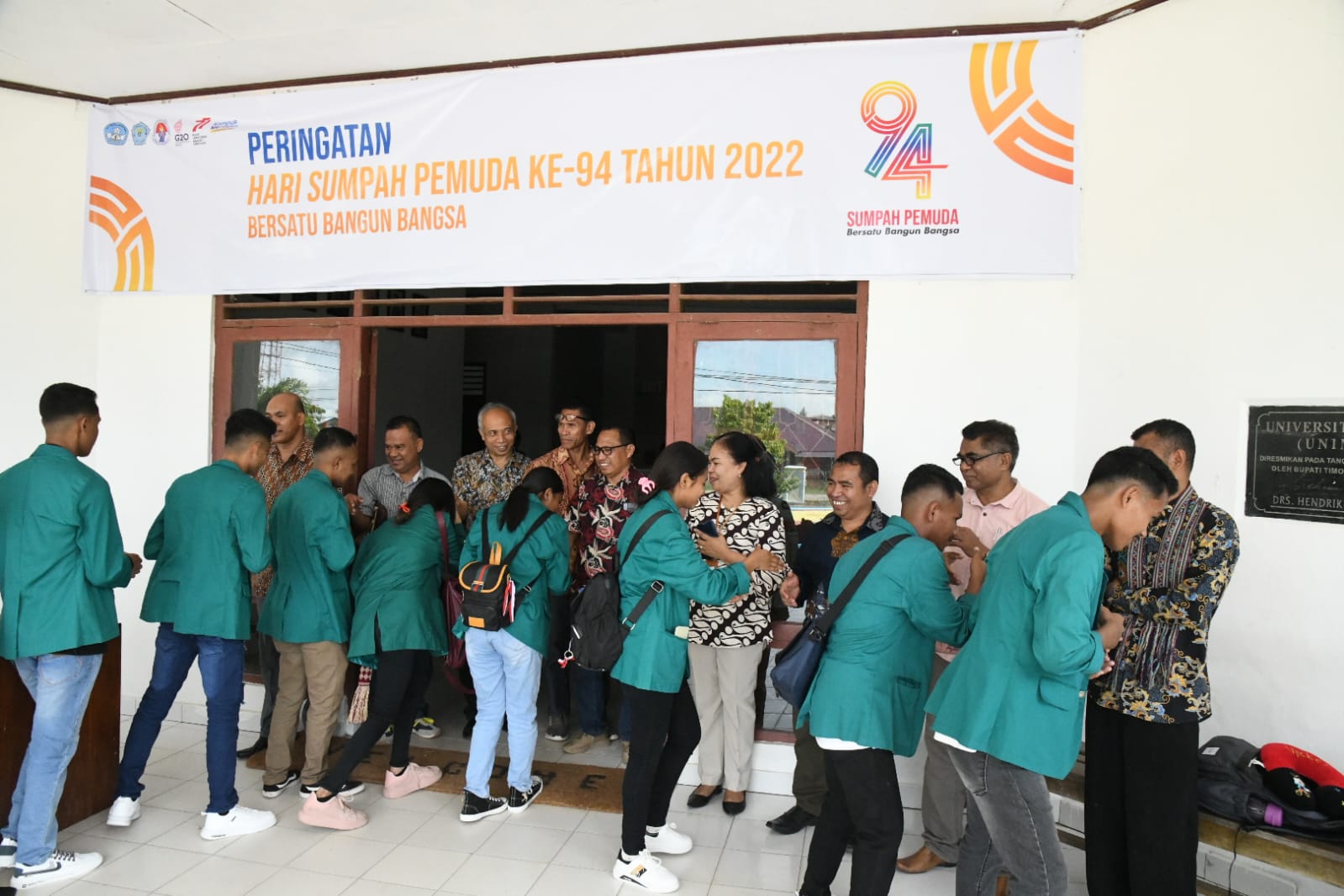 Pelepasan Kontingen Laudate Choir UNIMOR Dalam Rangka Pesparawi Mahasiswa 2022 di Semarang