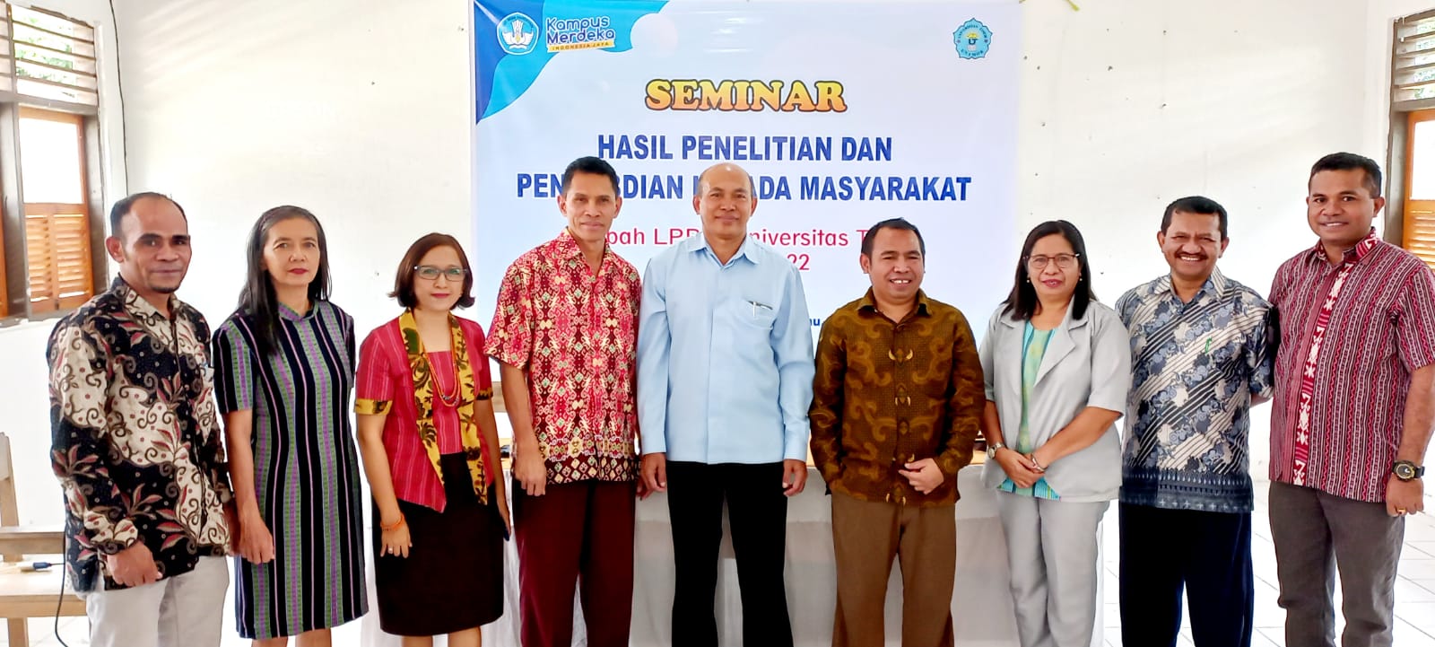 LPPM Unimor Gelar Seminar Hasil Penelitian dan Pengabdian Kepada Masyarakat