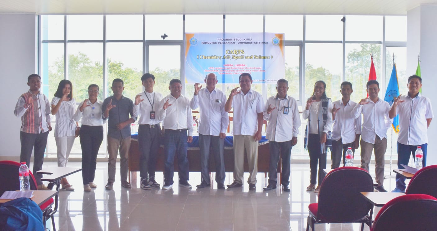 Launching Kegiatan CARTS, Rektor Apresiasi Kontribusi Program Studi Kimia Bagi Lembaga
