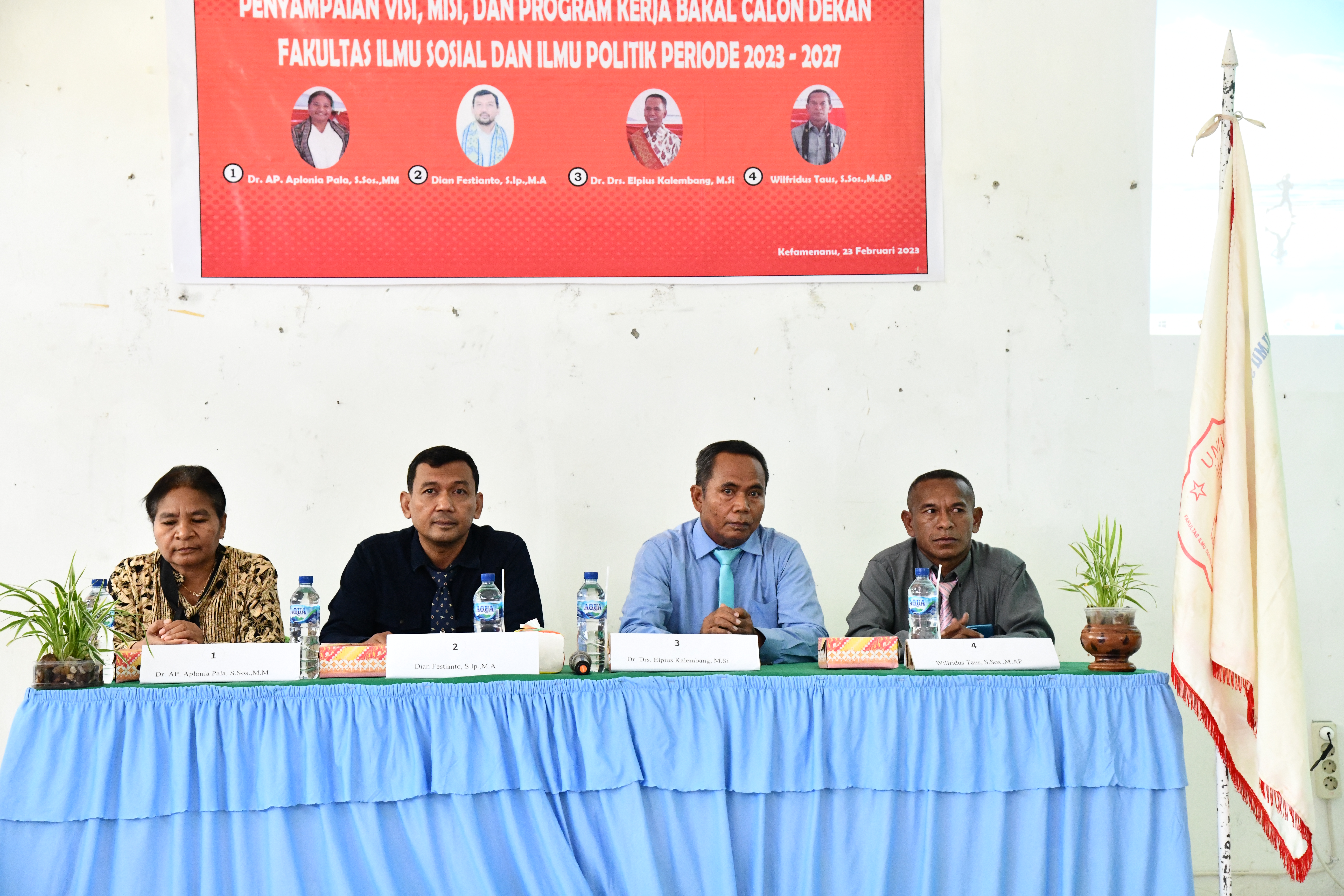 Empat Bakal Calon Dekan Paparkan Visi Misi dan Program Kerja