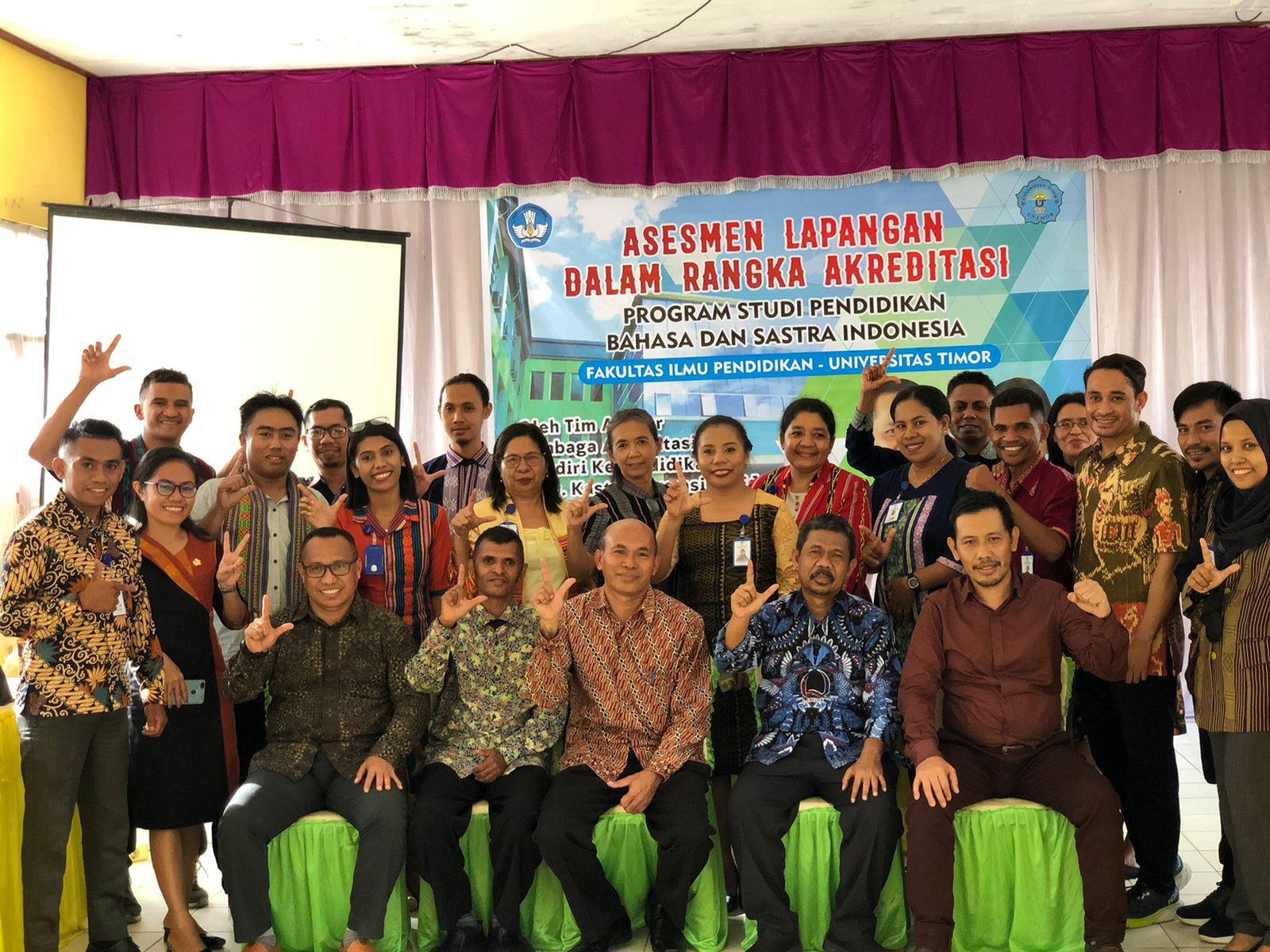 LAMDIK Lakukan Asesmen Lapangan ke Prodi PBSI Unimor