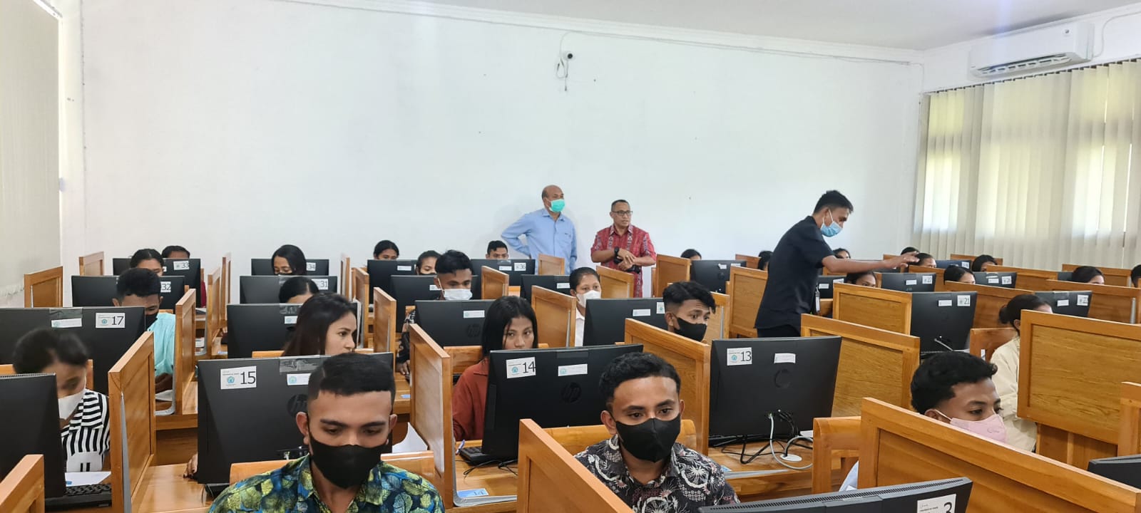 Hari Terakhir UTBK-SNBT 2023 di UNIMOR