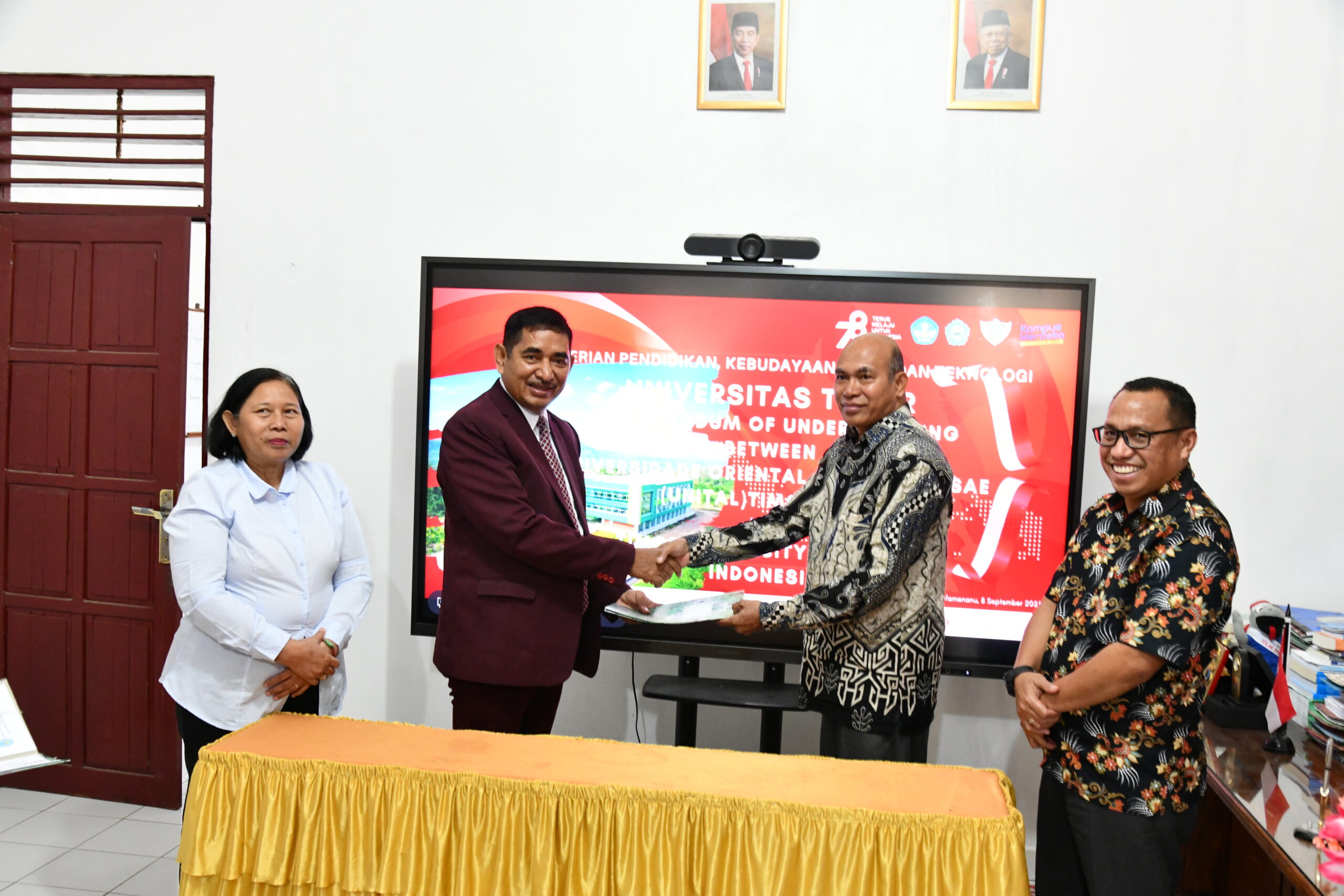 Perluas Kerja Sama Internasional: UNIMOR Tanda Tangan MoU dengan UNITAL Timor Leste