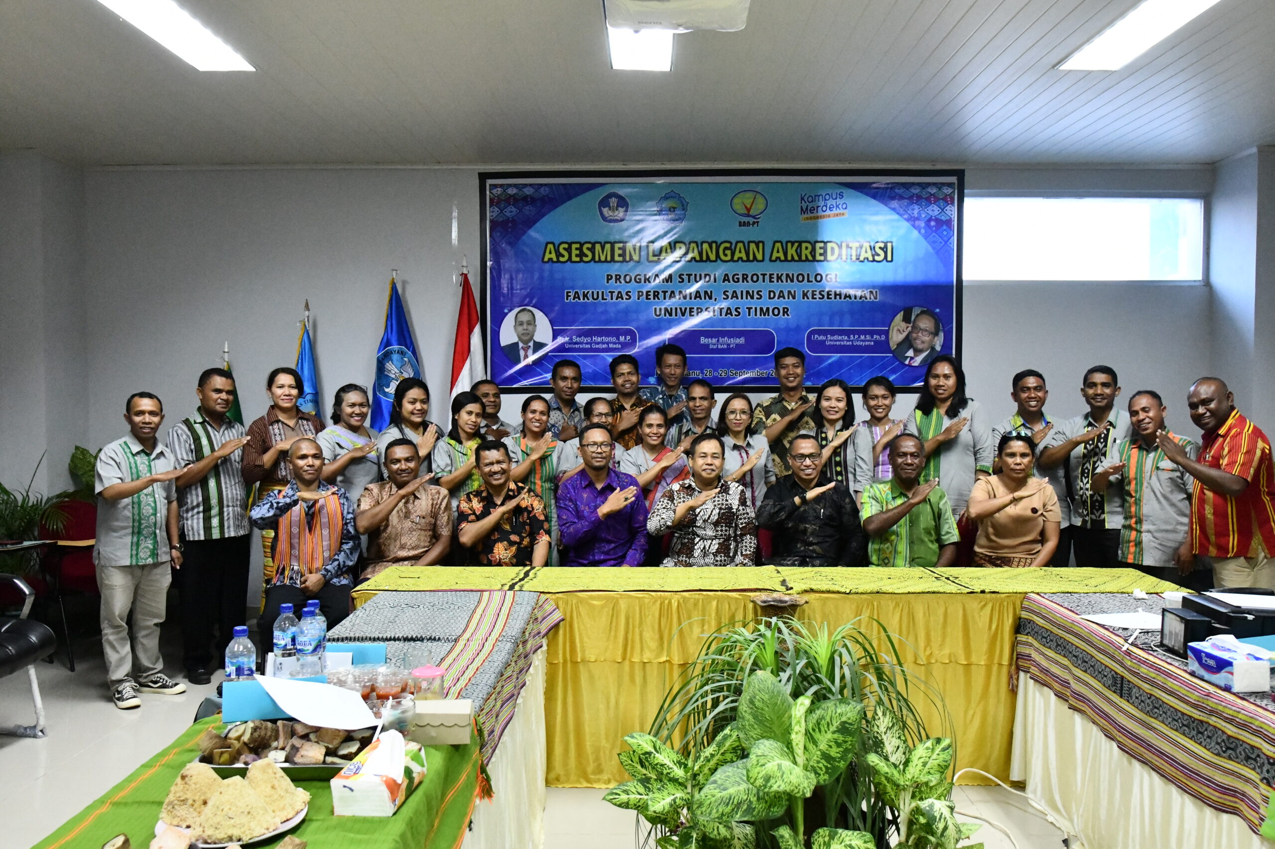 BAN-PT LAKUKAN ASESMEN LAPANGAN PRODI AGROTEKNOLOGI UNIMOR