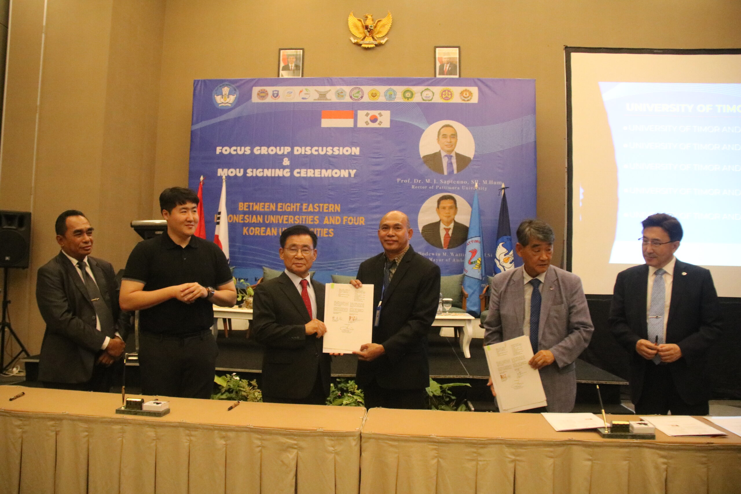 Unimor Signed Memorandum of Understanding (MoU) with 4 Universities and Institutions from South Korea