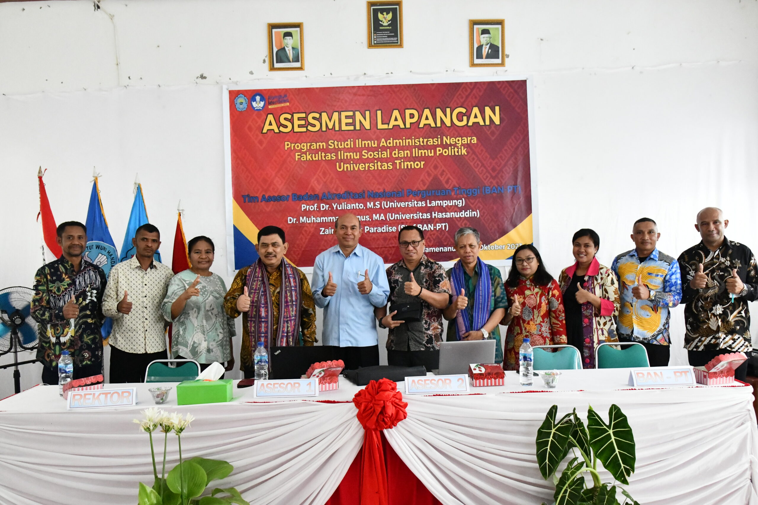 Prodi Ilmu Administrasi Negara Divisitasi BAN-PT