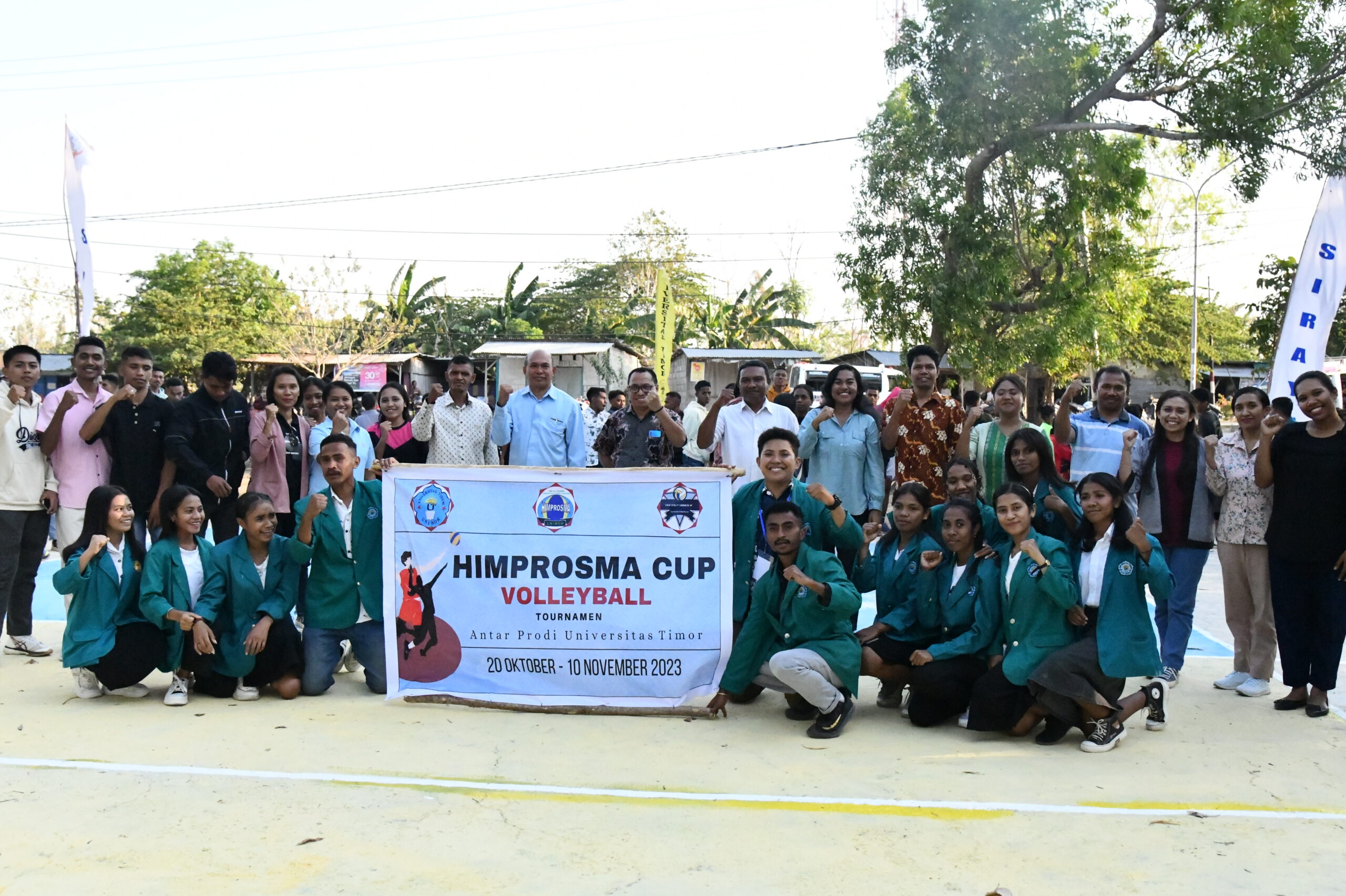 Giatkan Olaraga di Lingkungan Kampus, HIMPROSMA Gelar Turnamen Voli Se-Universitas Timor