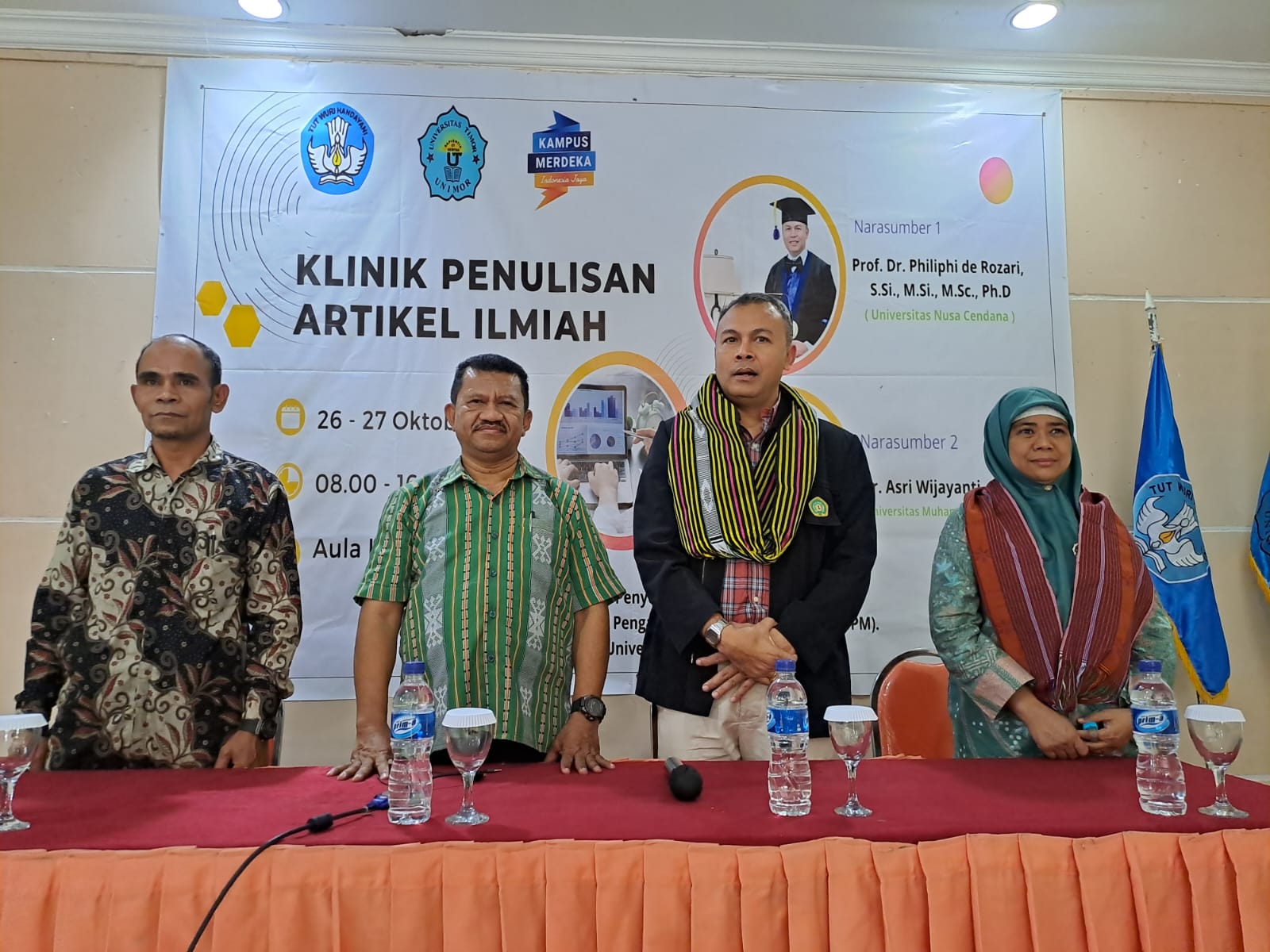 Gelar Coaching Clinic, LPPM Unimor Pacu Akselerasi Penulisan Artikel Ilmiah Bagi Dosen