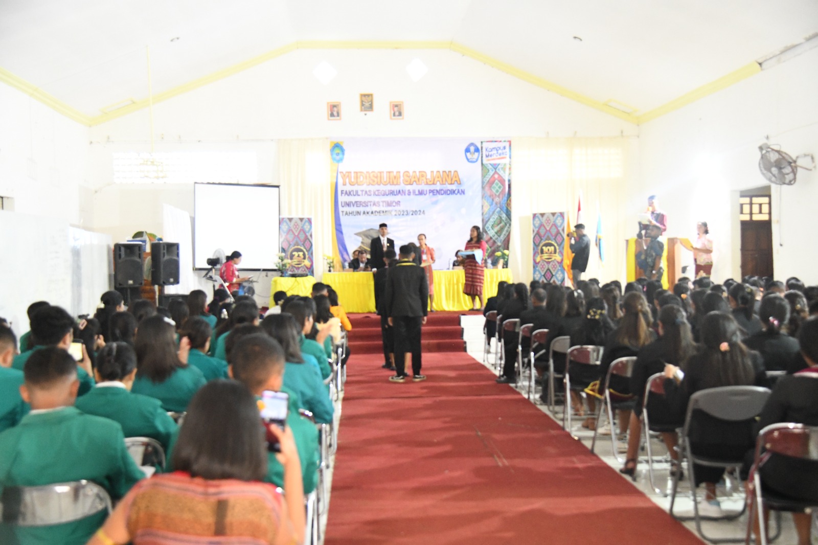 Gelar Yudisium, FKIP Unimor Lepas 137 Calon Wisudawan