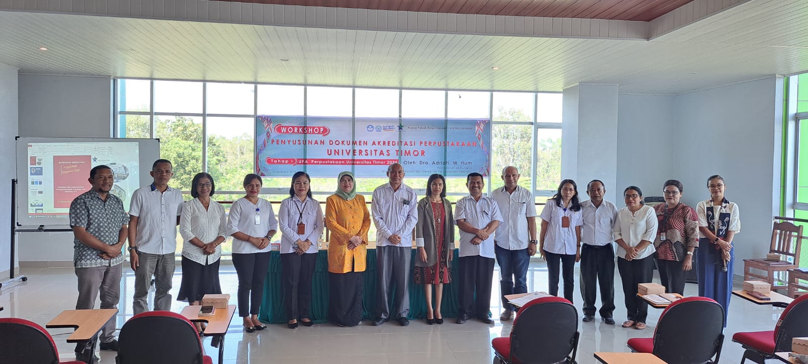 Workshop Penyusunan Dokumen Akreditasi Perpustakaan Universitas Timor: Langkah Pertama Menuju Standarisasi Internasional