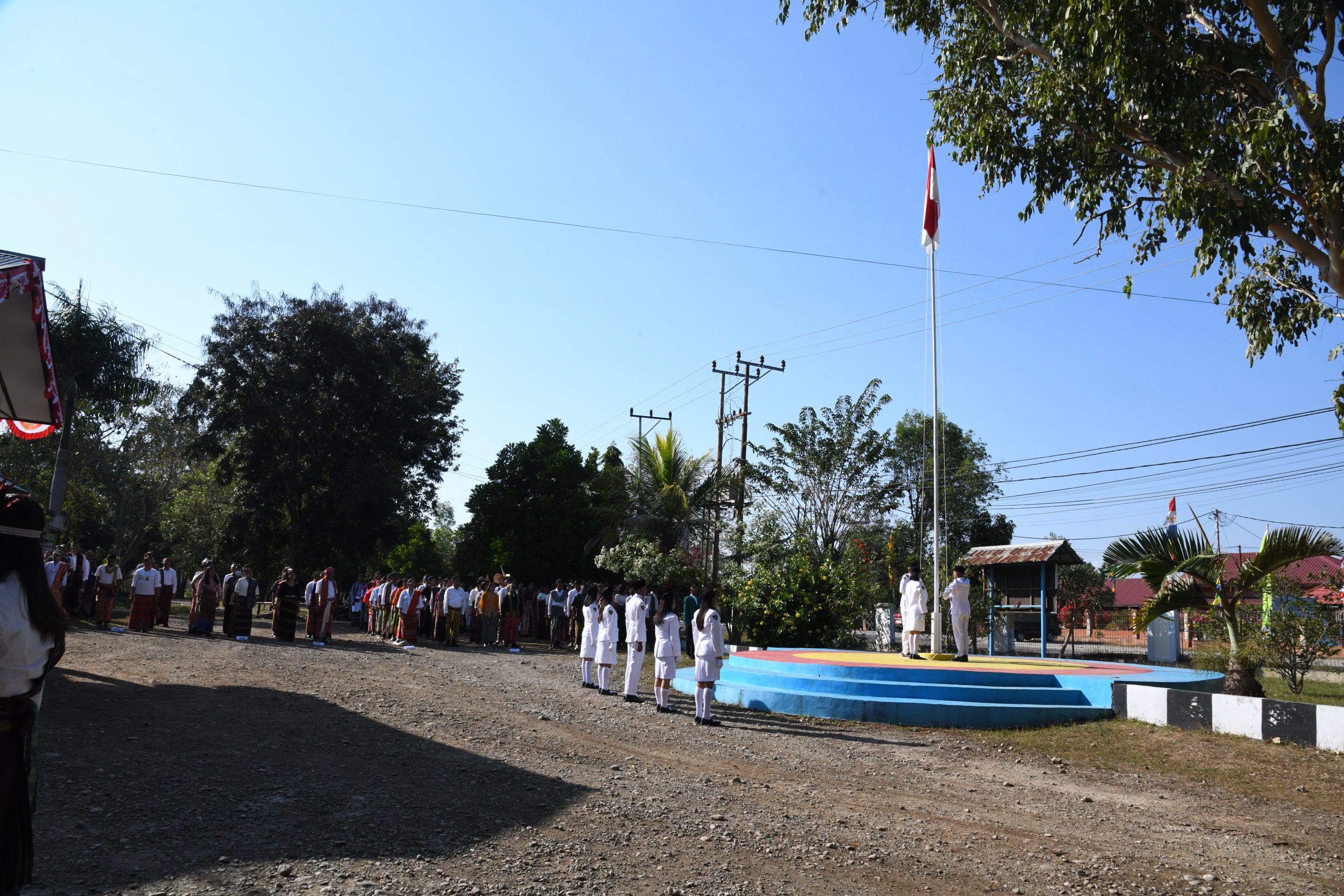Upacara Peringatan HUT RI Ke-79 di Universitas Timor