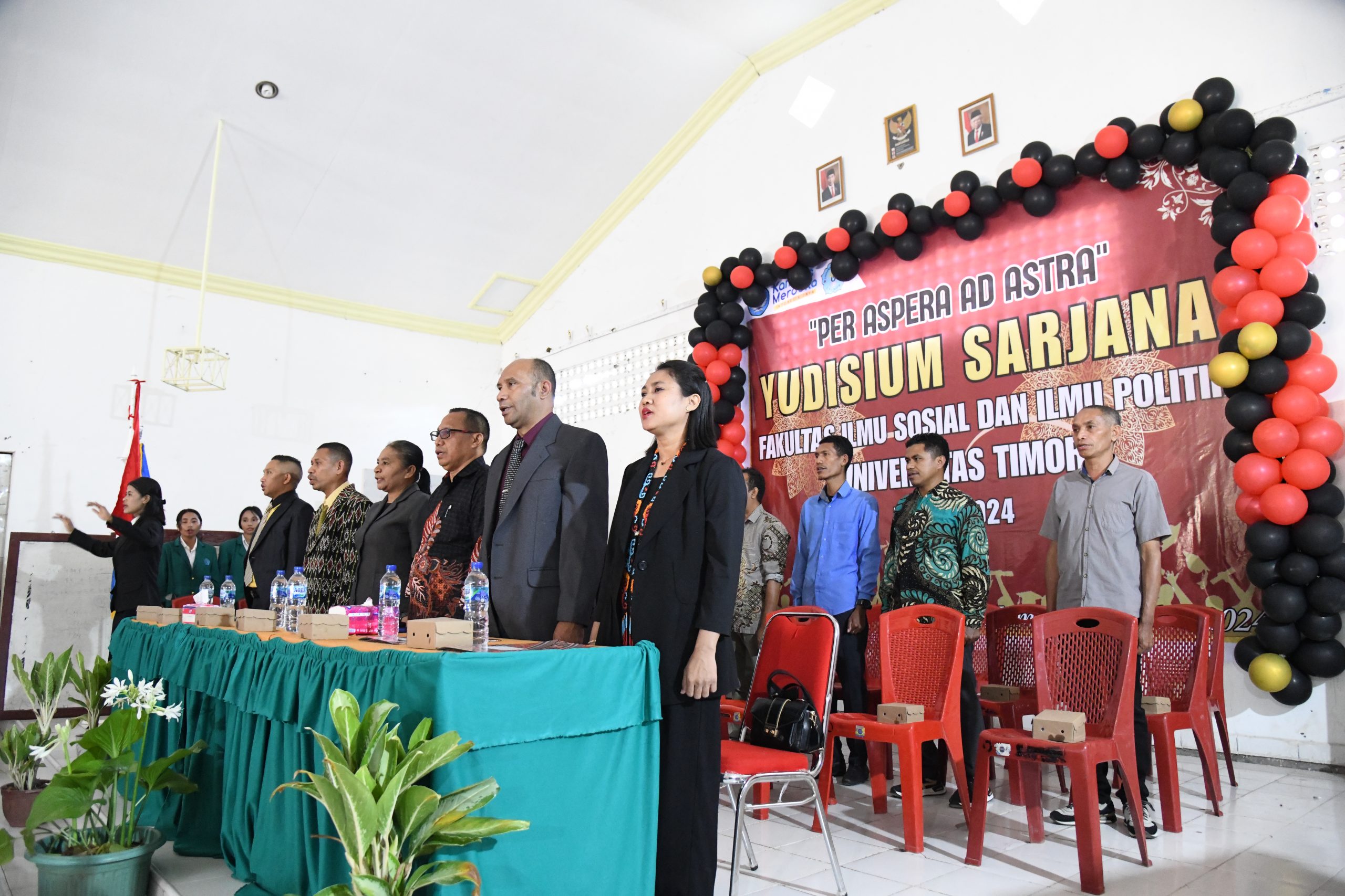 Gelar Yudisium, 196 Mahasiswa Fisipol Unimor Resmi Sandang Gelar Sarjana