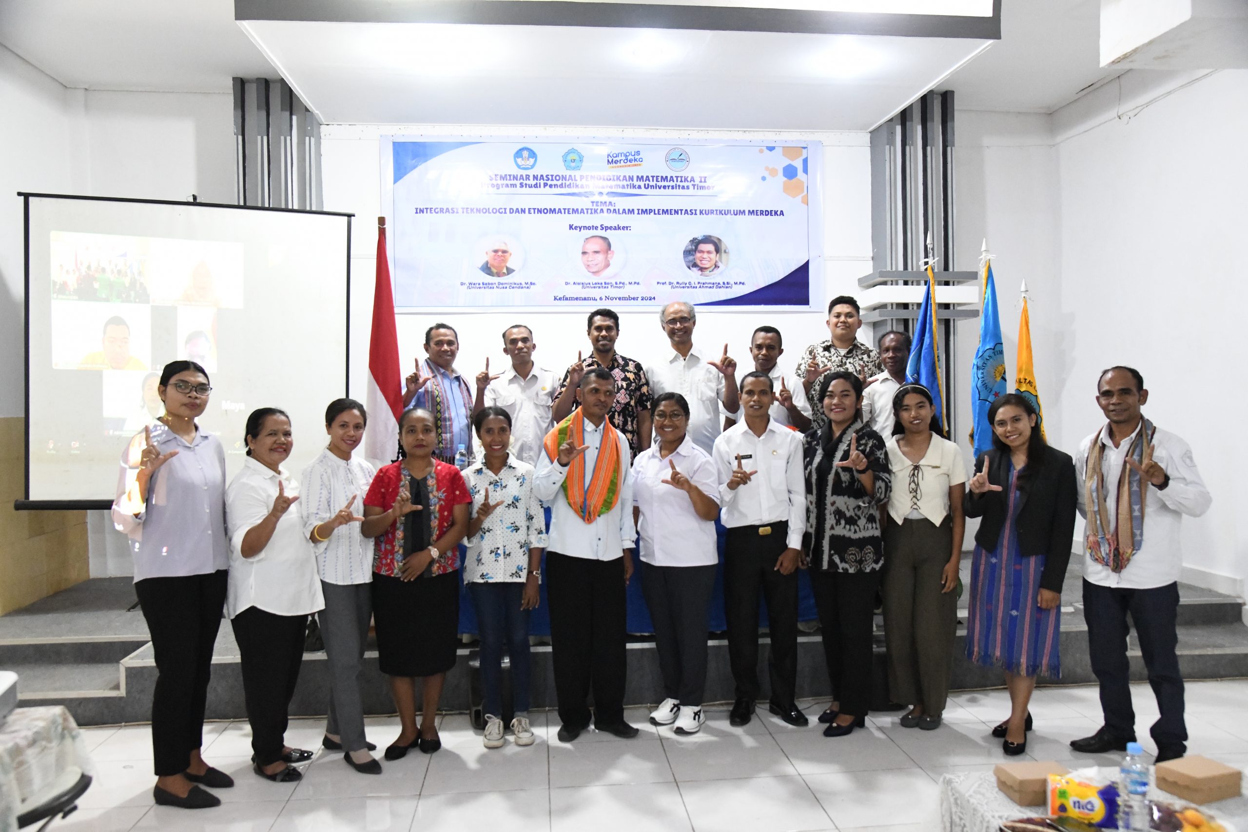 Menggali Budaya dalam Pembelajaran Modern: Seminar Nasional Pendidikan Matematika Universitas Timor 2024