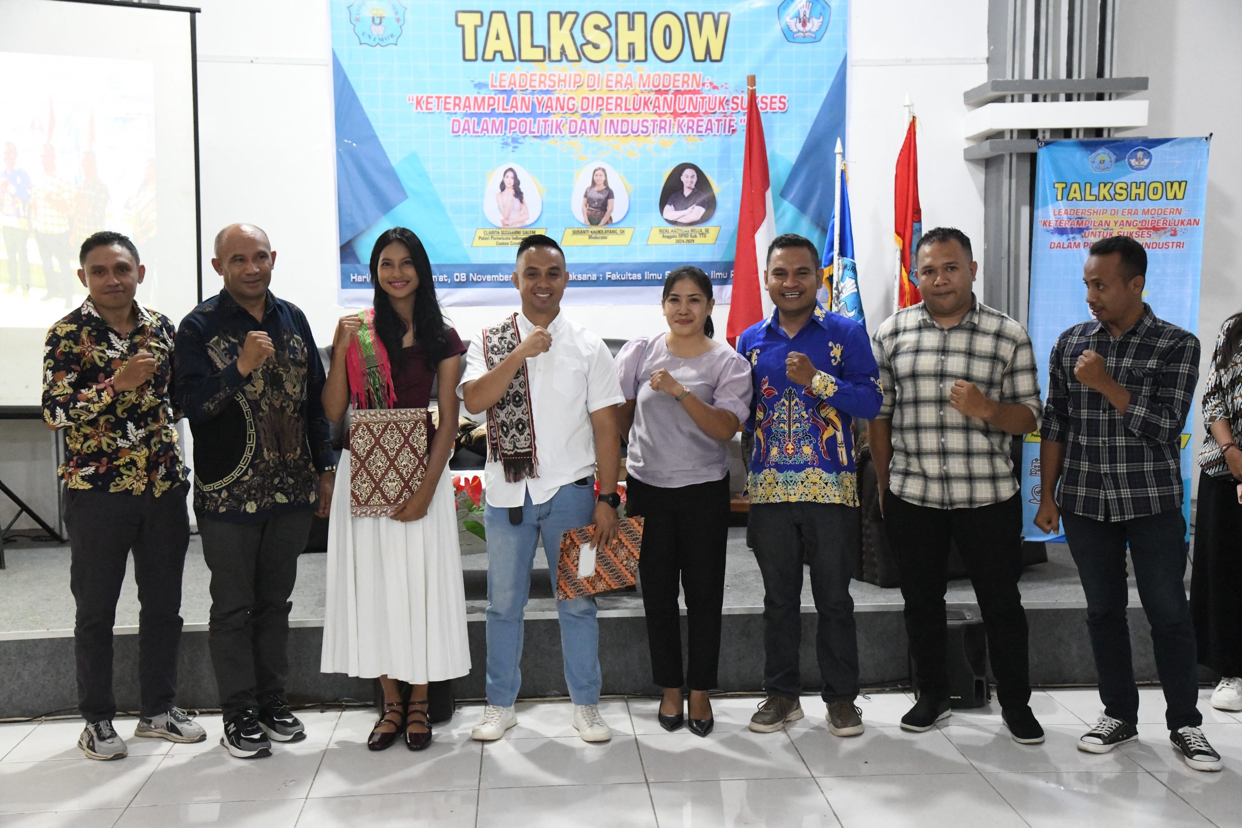 FISIPOL Unimor Gelar Talkshow, Bekali Mahasiswa dengan Keterampilan Kepemimpinan Modern