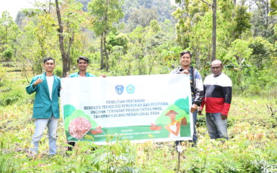 Aplikasi Teknologi Tepat Guna Untuk Meningkatkan Produktivitas Hasil Kacang Merah Lokal Eban